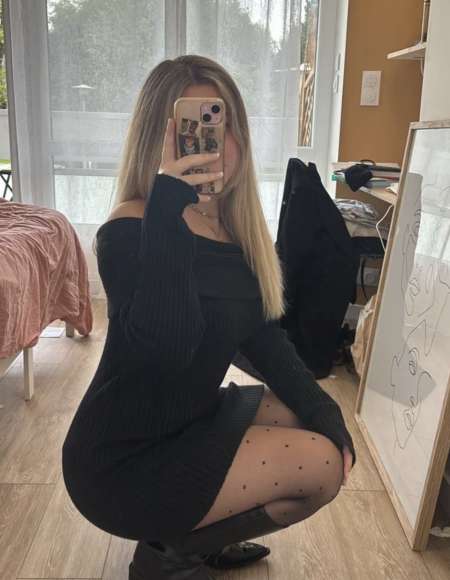 Jeune fille sensuelle