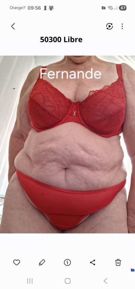 Aime recevoir pour sucer (Fernande Avranches 79a)