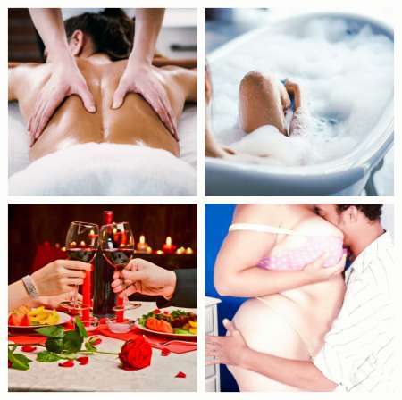 Jour de r�ve pour dame : bain massage repas calin